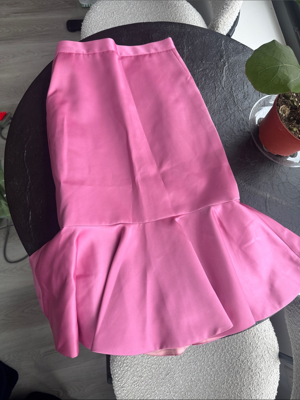 J CREW Pink Ruffle-Hem Women's Skirt- SAMPLW SALE